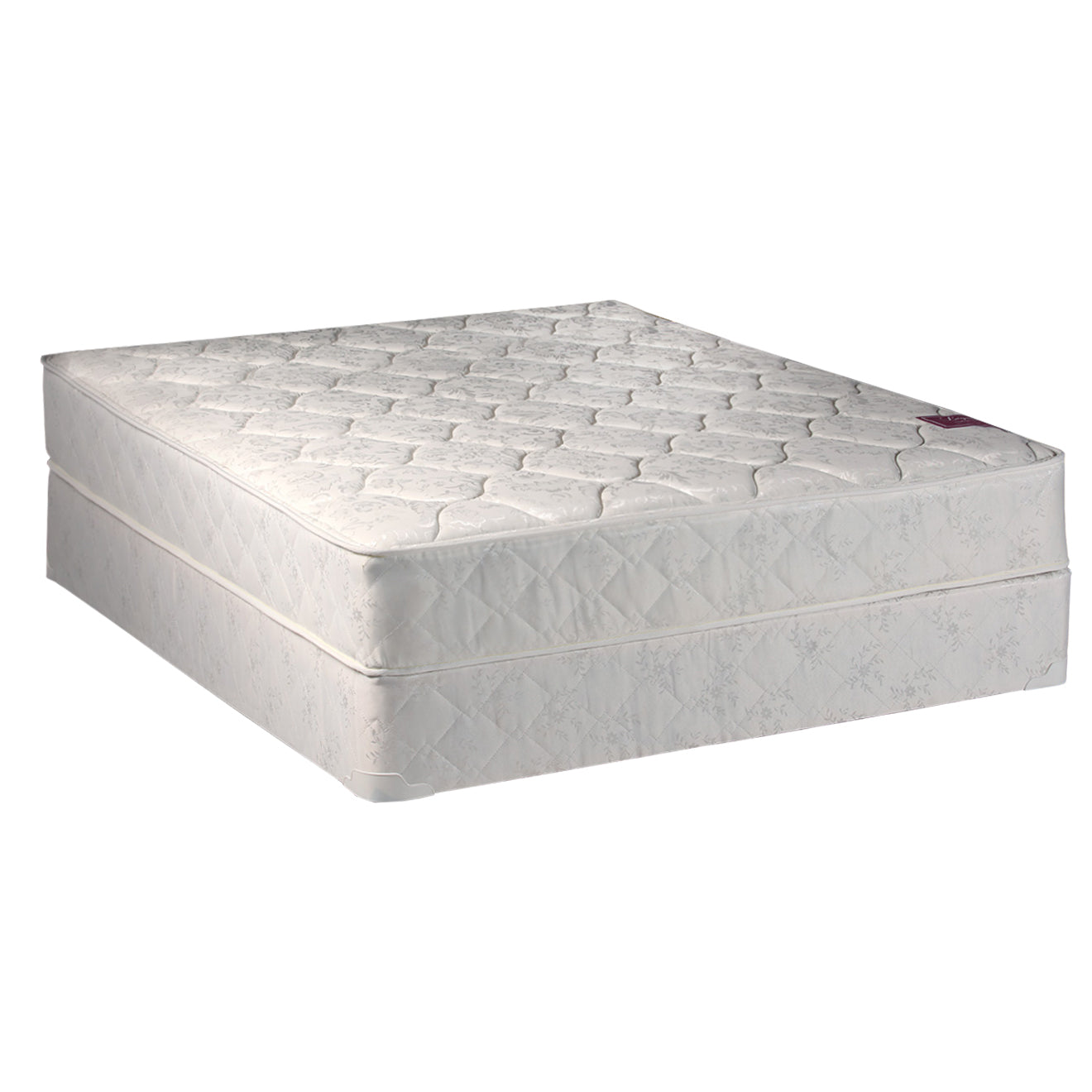 Legacy Full XL Size Gentle Firm Mattress and Box Spring Set One