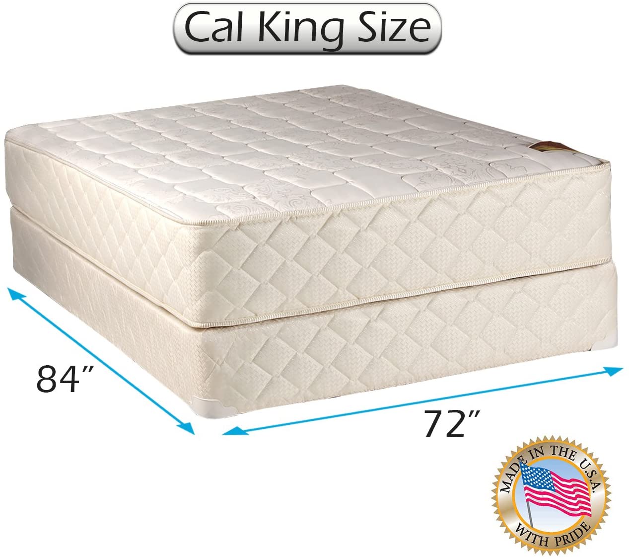Grandeur Deluxe California King Mattress and Box Spring Set