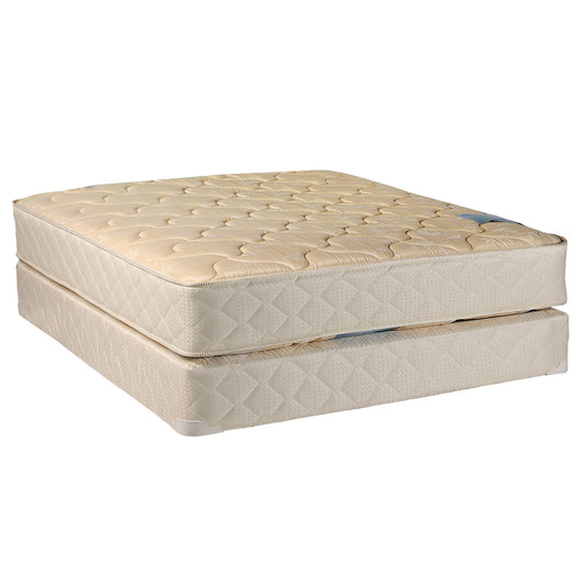 Chiro Premier Orthopedic (Beige) Twin XL Size Mattress and Box Spring Set - Fully Assembled, Good for Your Back, Long Lasting and 2 Sided
