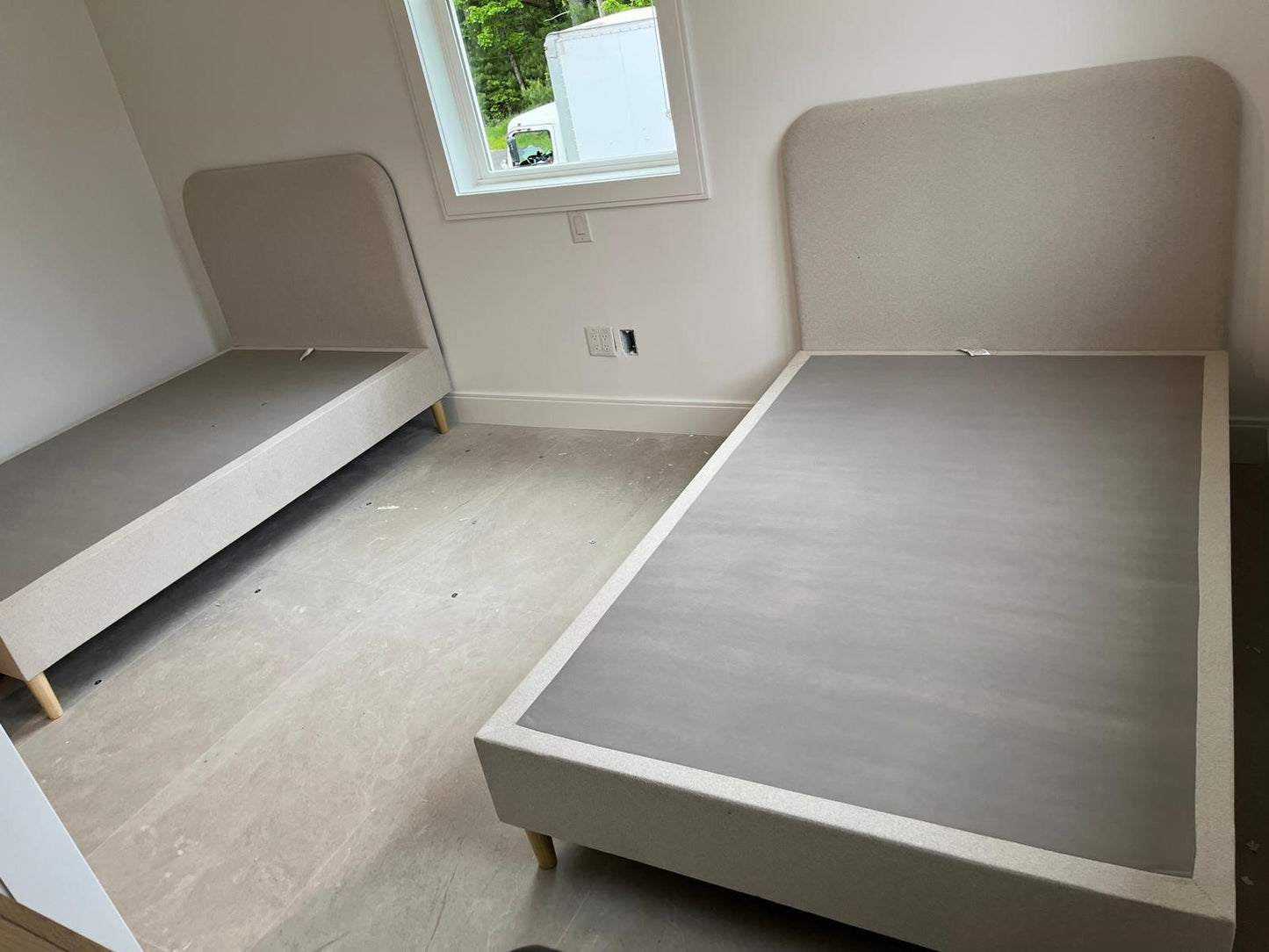 Allure Beds Upholstered Bed - Available in all sizes