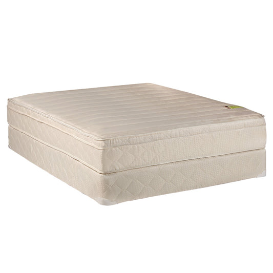Comfort Pedic Firm PillowTop Queen Size Mattress & Box Spring Set