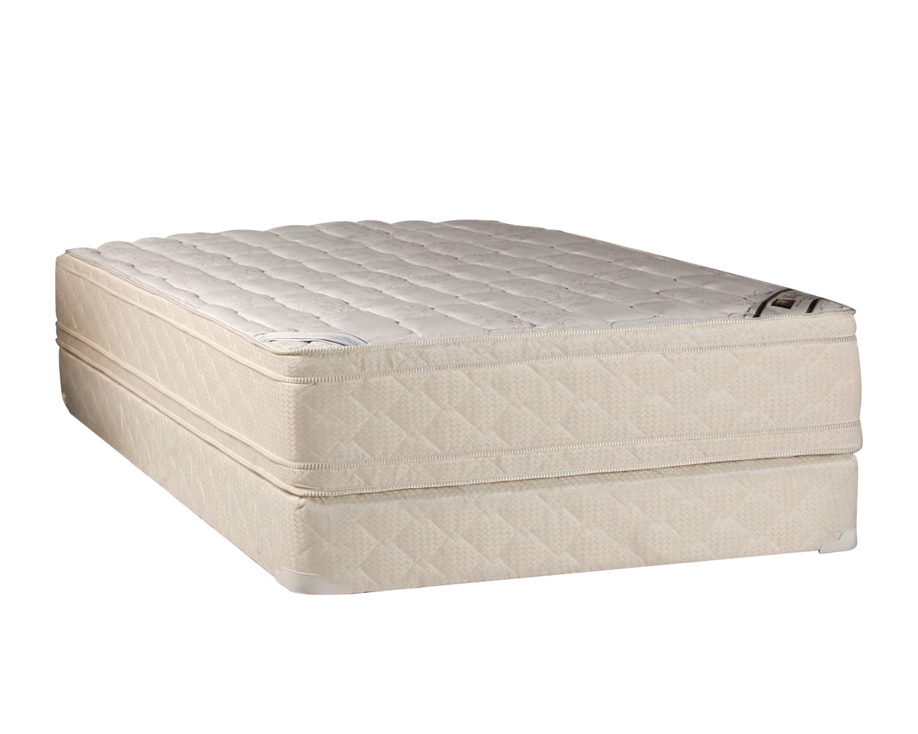 Elite Extrapedic Pillow Top Twin Size Mattress and Box Spring Set