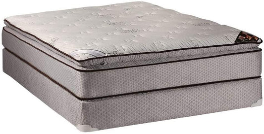 Dream Solutions USA Madison Gentle Plush Pillowtop Twin Size Mattress Set