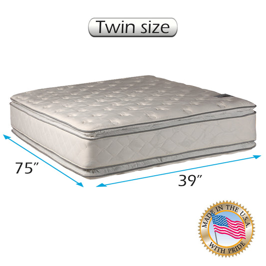 Natural Sleep Double Sided Twin Size Mattress Only