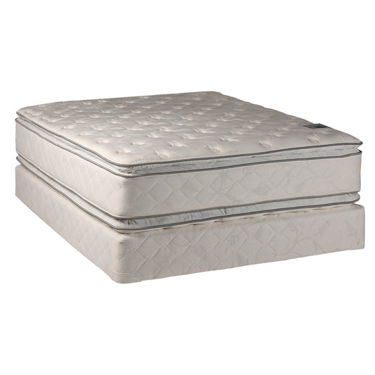 Natural Sleep Double Sided Twin Size Mattress and Box Spring Set