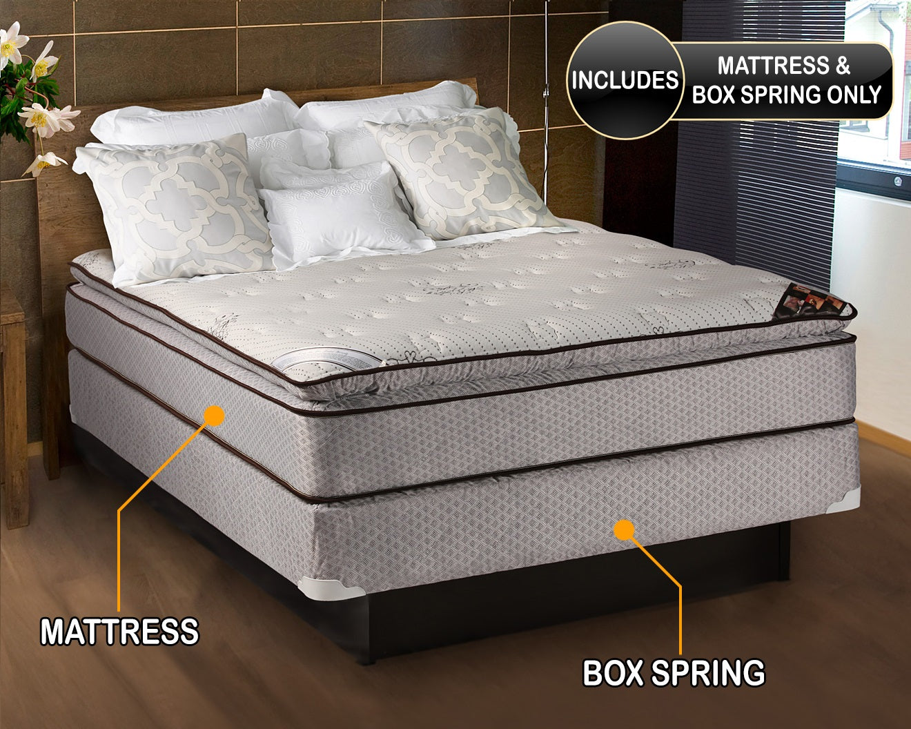 Beautiful Rest Queen Size Mattress And Box Springs Set